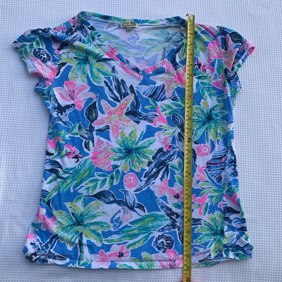 PALM HARBOUR TROPICAL PRINT TSHIRT - Picture 6 of 8